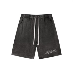 Men’s Vintage Wash Drawstring Shorts